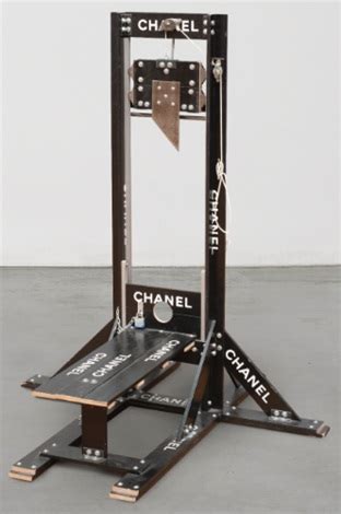 tom sachs chanel guillotine.